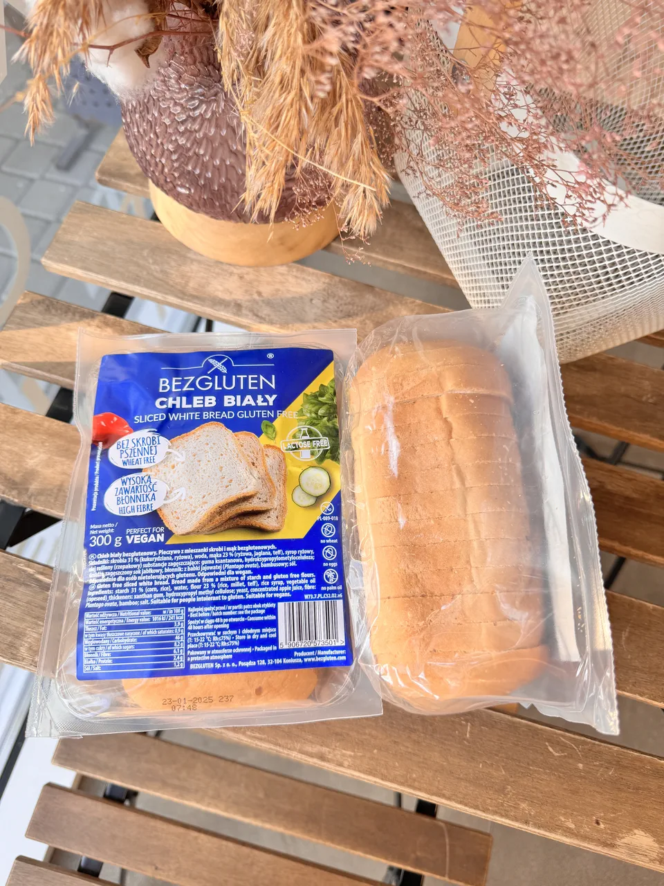 Хлеб белый без глютена, 300г, Bezgluten
