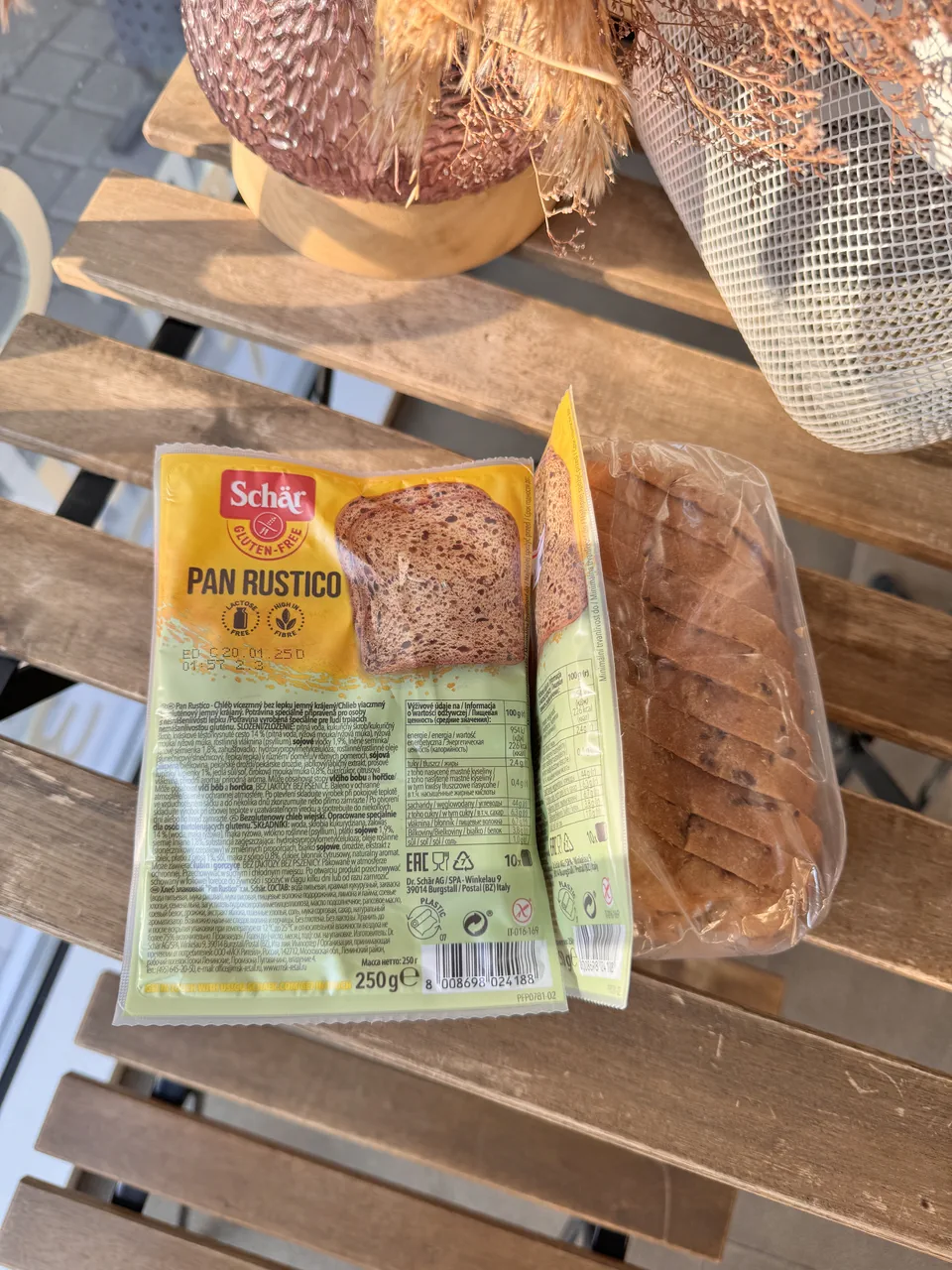 Хлеб темный Pan Rustico Schar, 250г