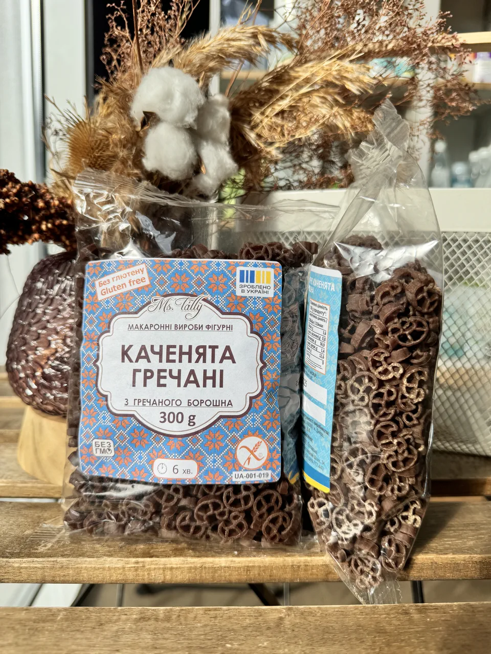 Макароны гречневые утята, 300г Ms.Tally