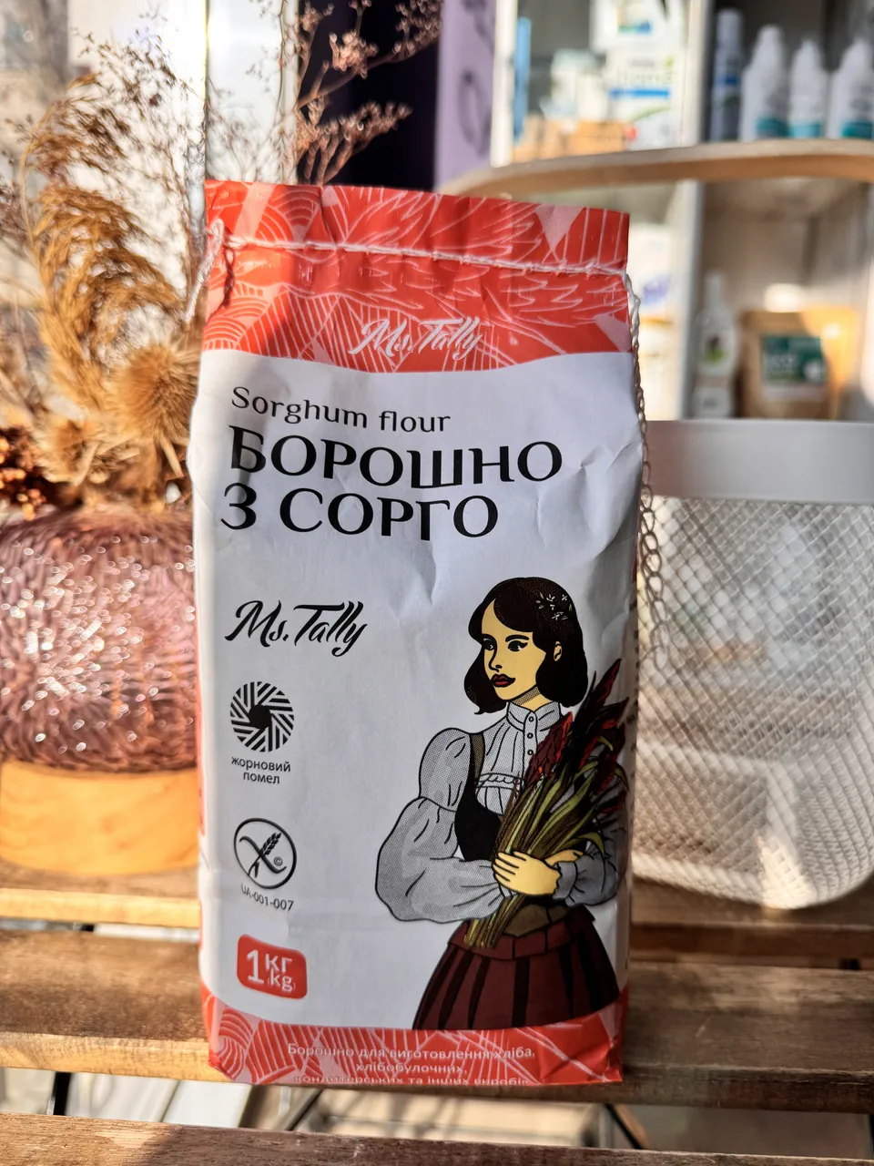 Мука из сорго без глютена, 1кг Ms.Tally