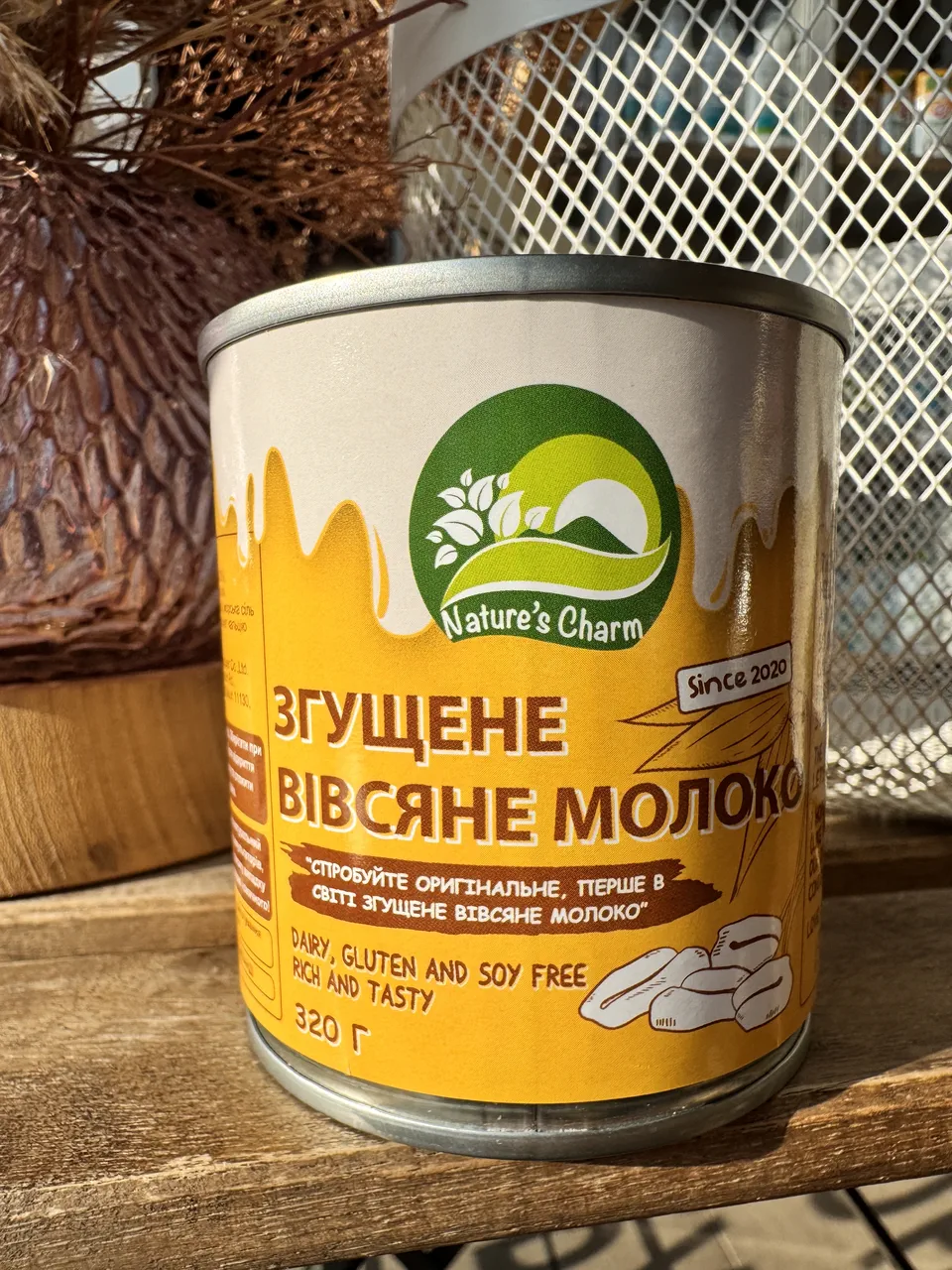 Овсяное сгущенное молоко, 320г